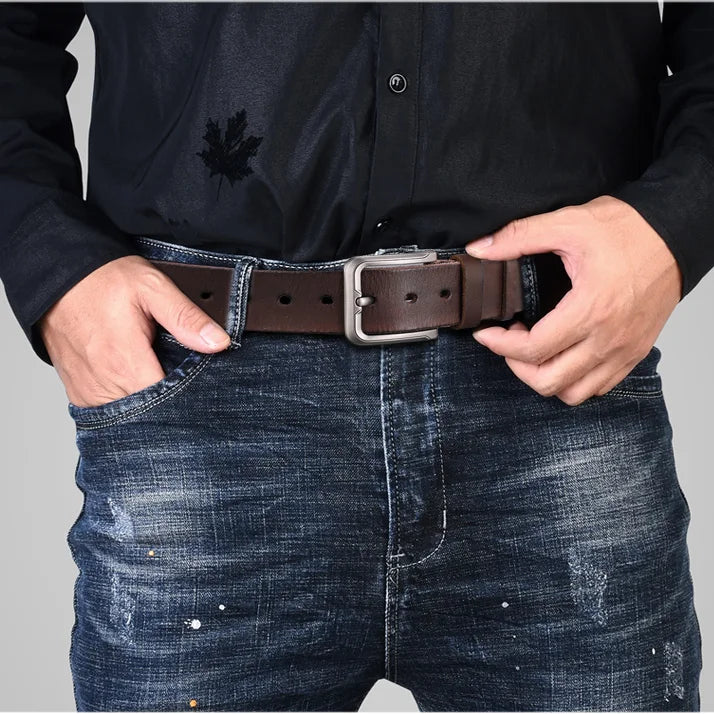 Men's Casual Leather Belt